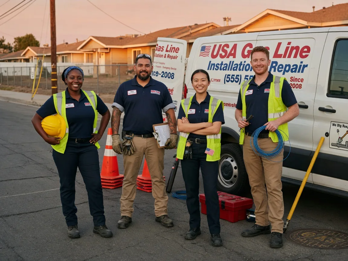 Gas Line Installation company in Clear Lake, MN